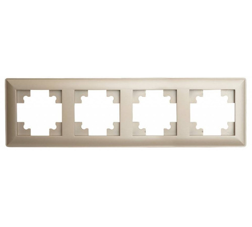 Рамка на 4 поста Stekker PFR00-7004-02 39805