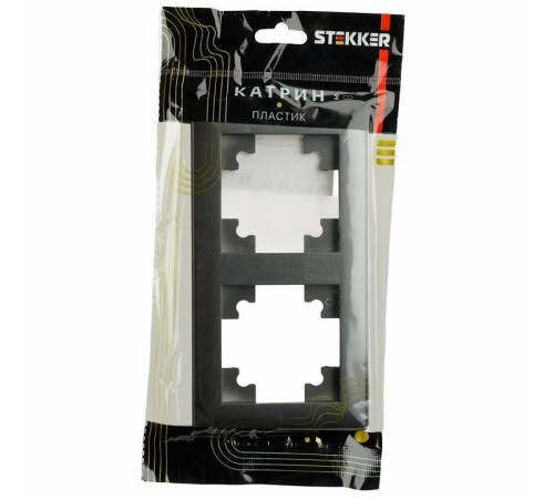 Рамка на 2 поста Stekker PFR00-7002-06 39808