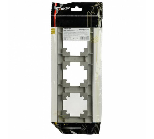 Рамка на 3 поста Stekker PFR00-7003-06 39809