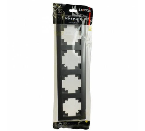 Рамка на 4 поста Stekker PFR00-7004-06 39810