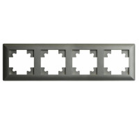 Рамка на 4 поста Stekker PFR00-7004-06 39810