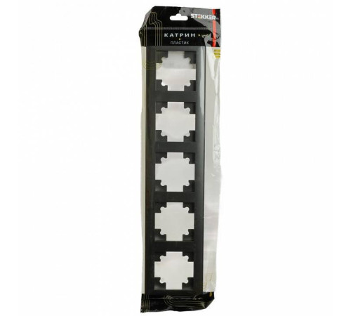 Рамка на 5 постов Stekker PFR00-7005-06 39811