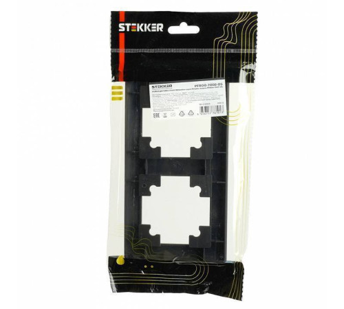 Рамка на 2 поста Stekker PFR00-7001-05 39813