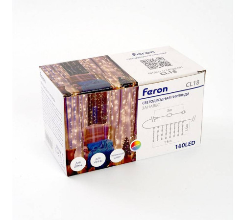 Занавес световой Feron CL18 48172