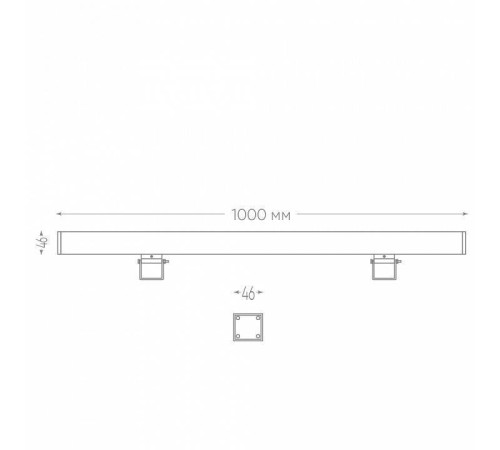 Настенно-потолочный прожектор Feron LL-889 48332