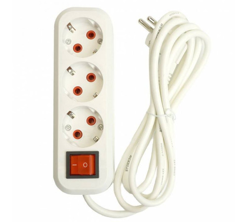 Удлинитель с выключателем Stekker Stekker 49353