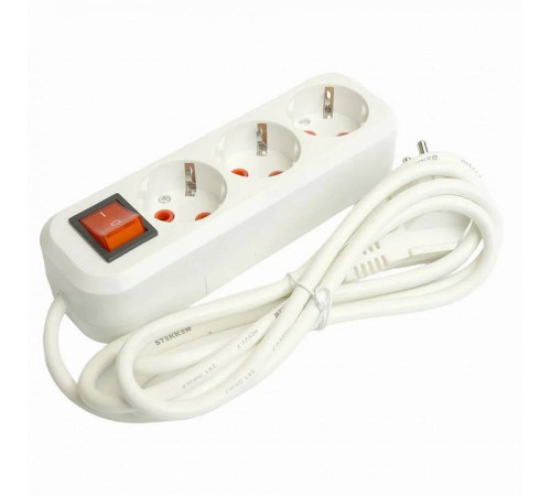 Удлинитель с выключателем Stekker Stekker 49353