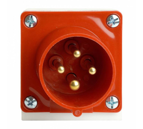 Вилка угловая 3P+PE Stekker ST 49446