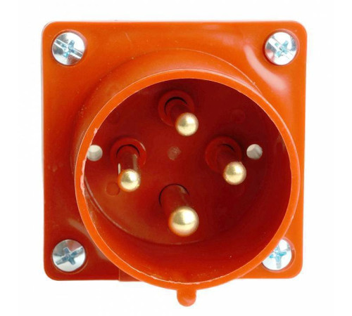 Вилка угловая 3P+PE Stekker ST 49448