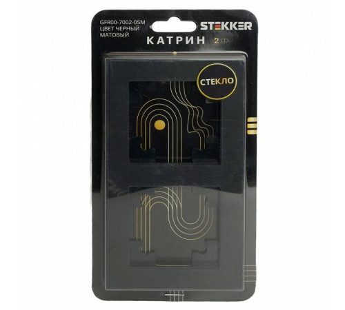 Рамка на 2 поста Stekker Катрин 49601