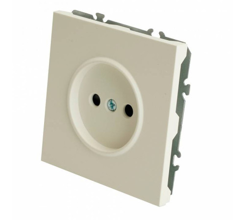 Розетка без заземления и с шторкой, без рамки Stekker RST16-5109-01 49876