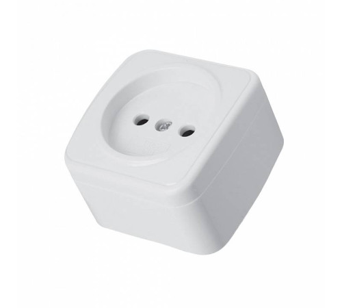 Розетка без заземления Stekker Basic 50074