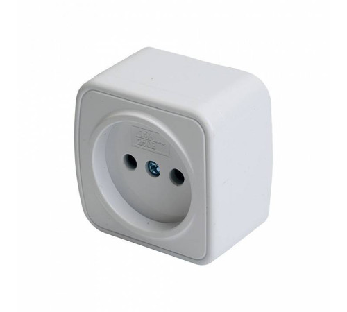 Розетка без заземления Stekker Basic 50074