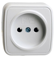 Розетка без заземления Stekker Basic 50074
