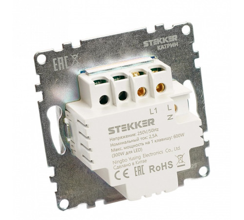 Выключатель сенсорный Stekker Катрин 50274