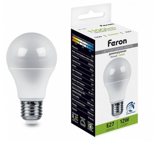 Лампа светодиодная Feron LB-931 E27 9 Вт 4000K 51053