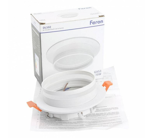 Встраиваемый светильник Feron DL502 51089