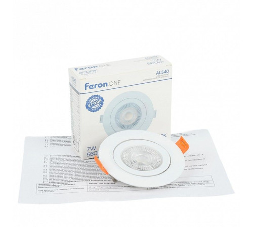 Встраиваемый светильник Feron AL540 52047