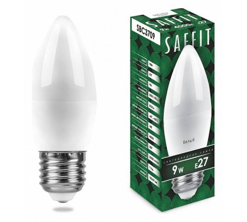 Лампа светодиодная Feron Saffit SBC3709 E27 9Вт 4000K 55129