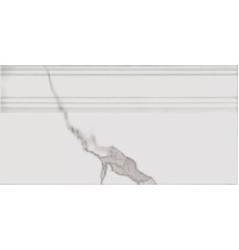 Плинтус Kerama Marazzi Монте Тиберио белый глянцевый обрезной 20х40 см FME029R