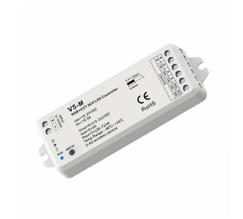 Контроллер-диммер и регулятор ЦТ и цвета RGBW Favourite 2001-CTR-006