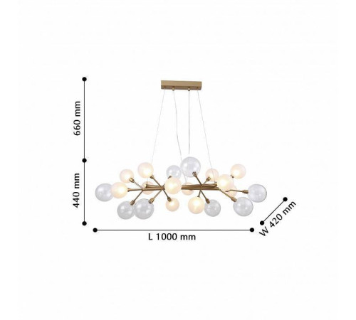 Подвесная люстра Favourite Babylon 2515-12P