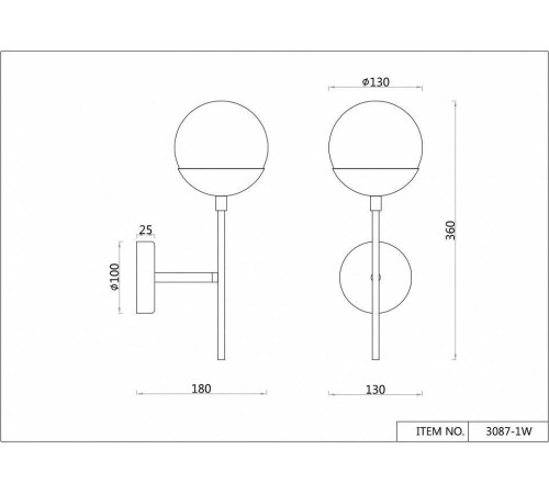 Бра F-promo Tufan 3087-1W