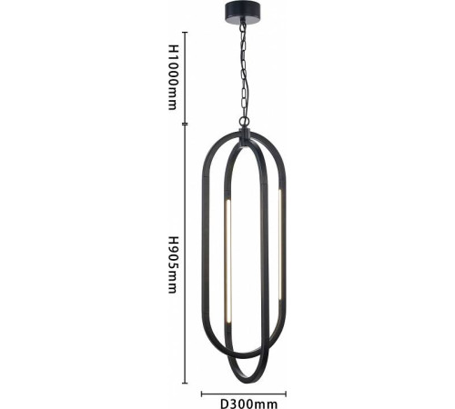 Подвесной светильник Favourite Castled 4009-4P