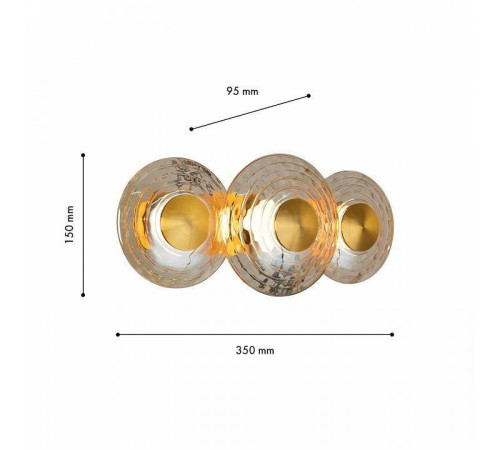 Накладной светильник Favourite Claros 4641-3W