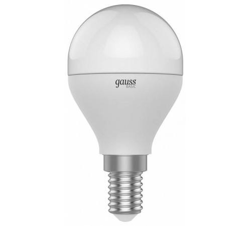 Лампа светодиодная Gauss Basic E14 7Вт 3000-6500K 1053147