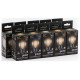 Лампа светодиодная Gauss Black ST64 7 Вт E27 2700 К 105802107