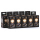Лампа светодиодная Gauss Black ST64 9 Вт E27 2700 К 105802109