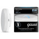 Лампа светодиодная Gauss Black GX53 8 Вт 4100 K диммируемая 108408208-D