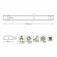 Модульный светильник Gauss Ir B 9019531209-T
