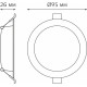 Набор встраиваемых светильников Gauss Elementary Downlight (3 шт.) 9100420205T