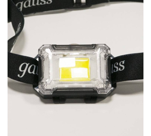 Фонарь налобный Gauss GF300 GF304