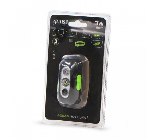 Фонарь налобный Gauss GF410