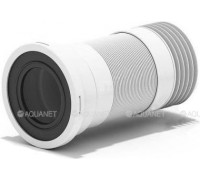 Удлинитель для унитаза гибкий АНИ Пласт 110 мм для чугунных труб 250-400 мм K718R