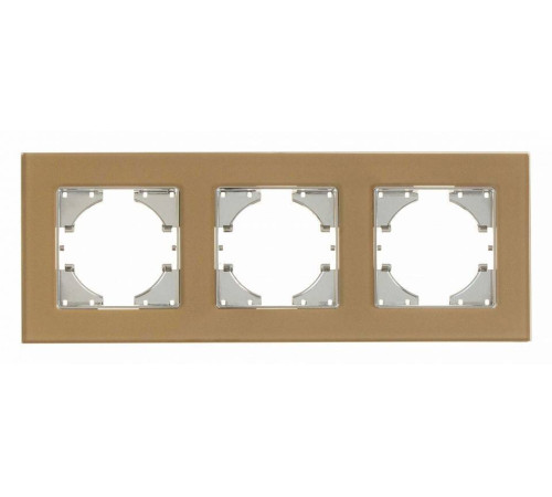 Рамка на 3 поста Gusi Electric UGRA С1130-032