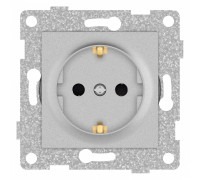 Розетка с заземлением и со шторкой, без рамки Gusi Electric UGRA С11Р4-004