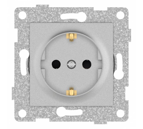 Розетка с заземлением и со шторкой, без рамки Gusi Electric UGRA С11Р4-004
