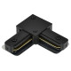 Соединитель угловой L-образный для треков Hesby Lighting Skylite 0005