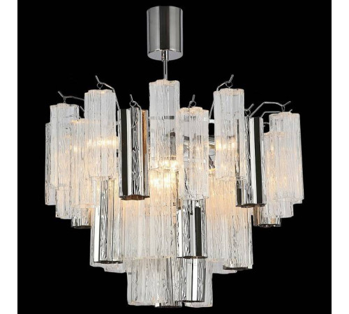 Люстра на штанге ILLUMICO IL0179-8C-39 CR CR