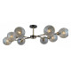 Люстра на штанге ILLUMICO IL0253-8CSQ-79 BK AB
