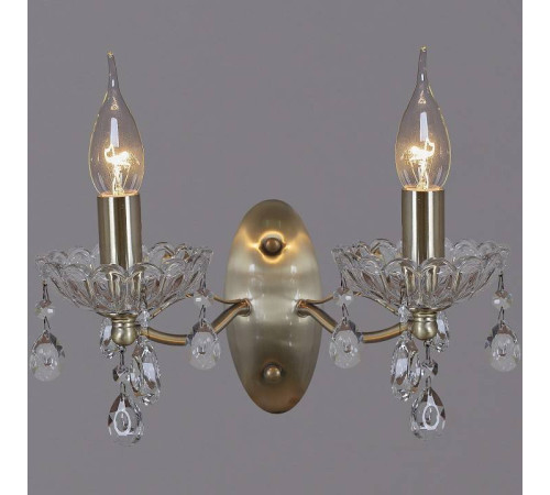 Бра ILLUMICO CASTOR IL0265-2WSQ-24 AB CASTOR