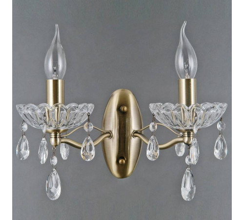 Бра ILLUMICO CASTOR IL0265-2WSQ-24 AB CASTOR