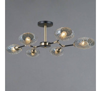 Люстра на штанге ILLUMICO TRENTO IL0272-6CSQ-25 BK AB TRENTO