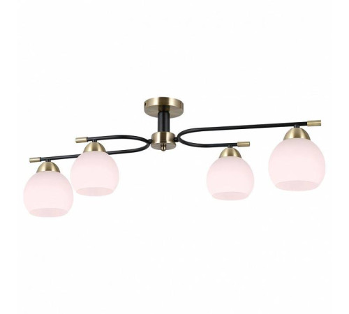 Потолочная люстра ILLUMICO LIBRA IL0638-4CSQ-24 AB BK LIBRA