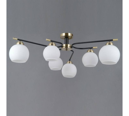 Потолочная люстра ILLUMICO LIBRA IL0638-6CSQ-24 AB BK LIBRA