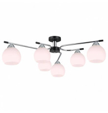 Потолочная люстра ILLUMICO LIBRA IL0638-6CSQ-24 CR BK LIBRA